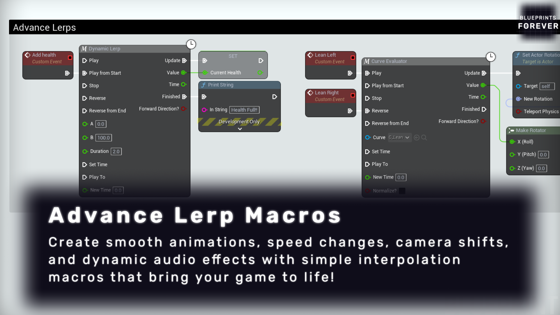 Advance Lerp Macros