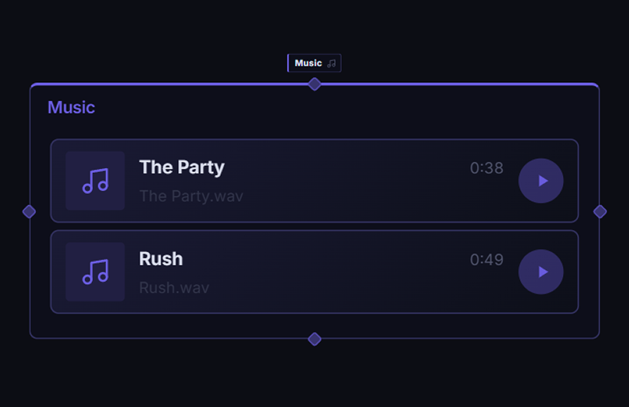 Audio and video block